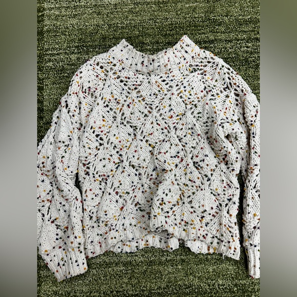 Fate Sweaters - Crotchet multicolor pop sweater